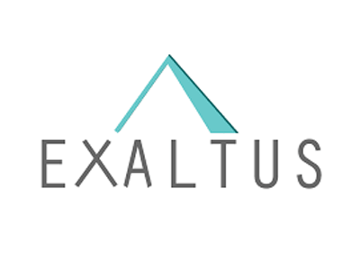Exaltus logo, Canada - contract blog writer